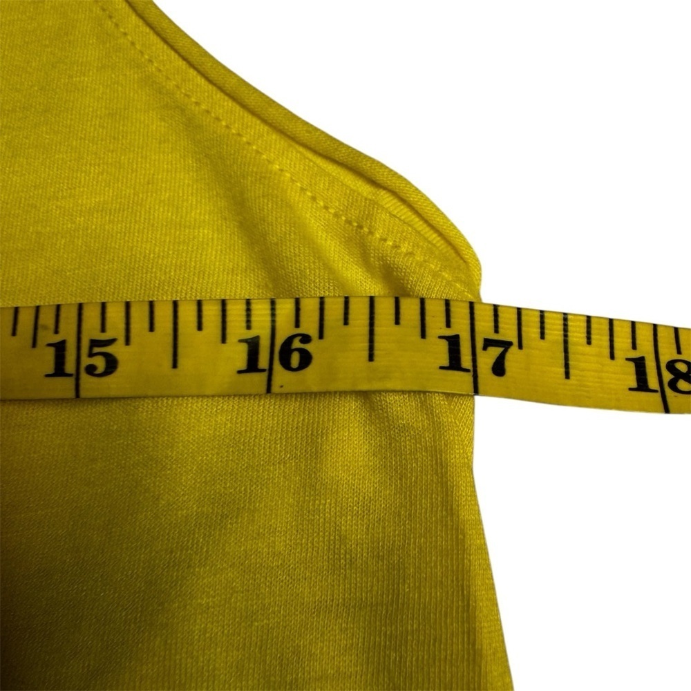 Peace Love World Yellow Tank Top
Tee Shirt Size SM Racerback I am happy NWT - Picture 10 of 14